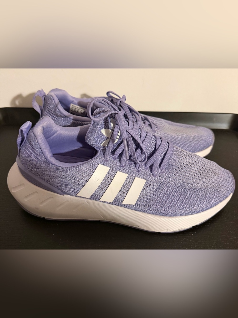 Adidas Originals Swift Run 22 Size 7 Women's Shoes GV7974 Purple/White